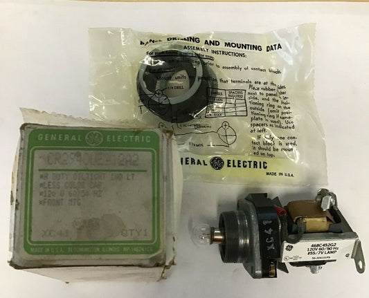 GE CR2940UE312A2 INDICATOR LIGHT NO CAP 468C452-02  120V 60/50HZ 60588290
