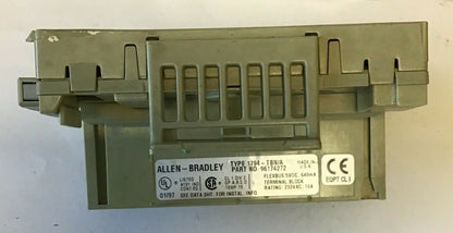 ALLEN BRADLEY 1794-IA8 INPUT MODULE SER.B W/ 1794-TBN/A TERMINAL BLOCK4
