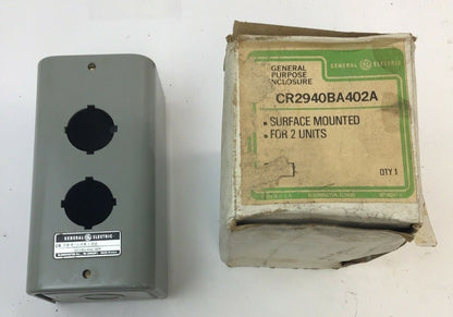 GE CR2940BA402A GENERAL PURPOSE ENCLOSURE 600V MAX HEAVY DUTY0