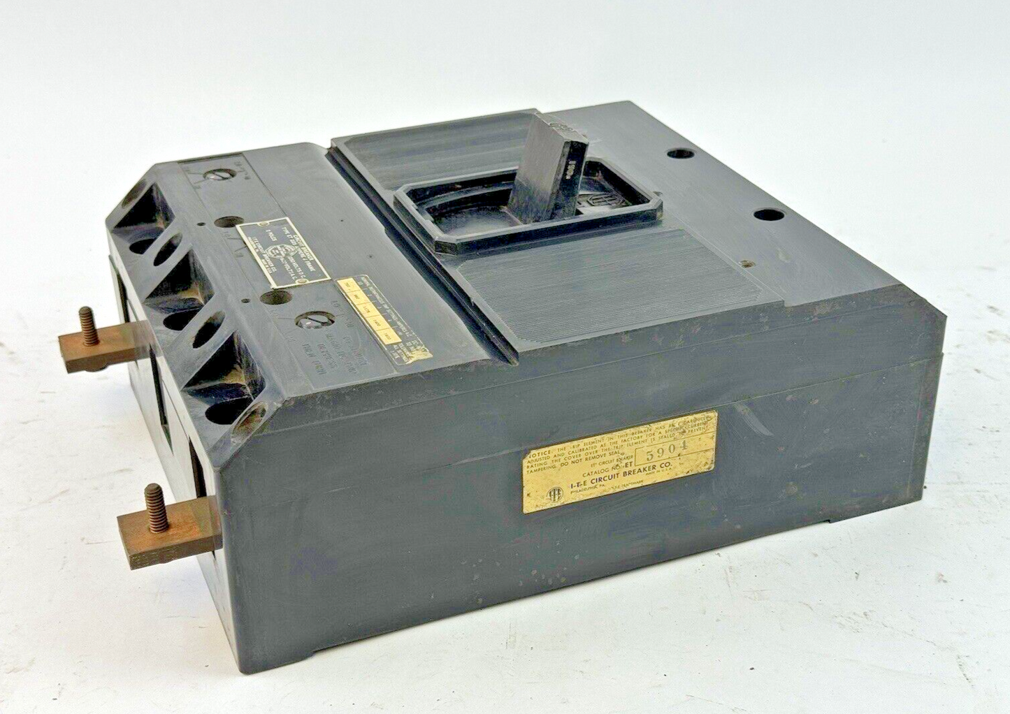 ITE - ET5904 - MOLDED CASE ET-225 FRAME CIRCUIT BREAKER - 150 A, 3 POLE, 600 VAC0