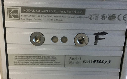 KODAK MEGAPLUS CAMERA 4.2i INDUSTRIAL CAMERA5