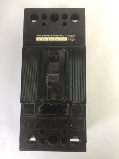 ITE SIEMENS FJ2-B150 CIRCUIT BREAKER 600VAC 250VDC 150AMP 2POLE0