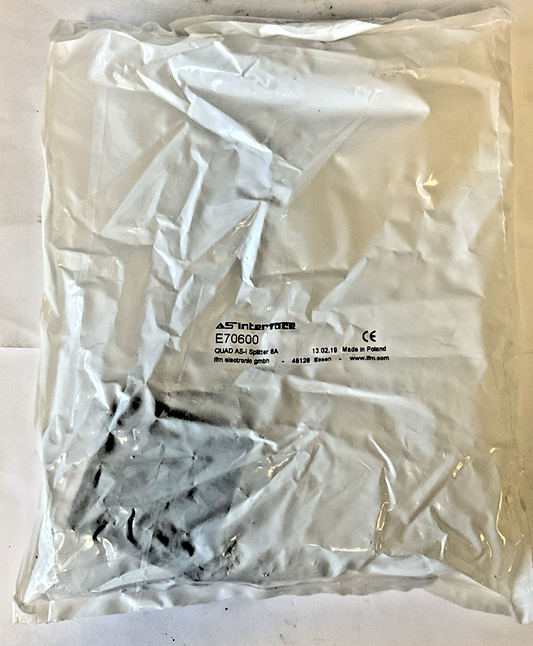 IFM E70600 AS INTERFACE QUAD AS-I SPLITTER 8A0