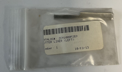 ZCM1000P258 CUTTER LINER (LEFT) ***LOTOF20***1