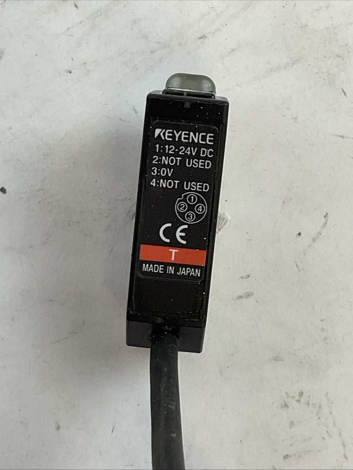 KEYENCE PZ-M53 PHOTOELECTRIC SENSOR TRANSMITTER 24VDC2