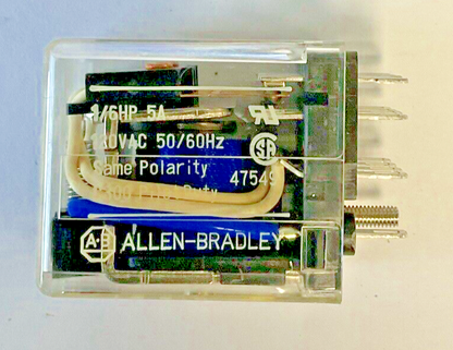 ALLEN BRADLEY 700-HC24Z24-4 RELAY 24VDC SER.A 1/6HP 5A 50/60HZ ***LOTOF9***2