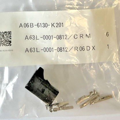 FANUC A06B-6130-K201 CONNECTOR A63L-0001-0812***LOTOF2***1