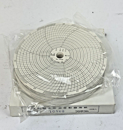 FUJI TECOM - FJN-301 - PORTABLE FUJI WATER PRESSURE RECORDER W/ TUBES & PAPER9