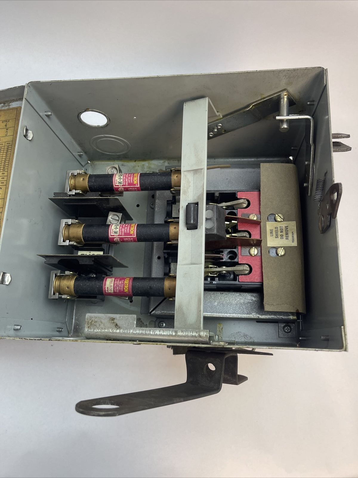 GE FVK361WR BUSWAY FLEX-A-PLUG STYLE 4 30AMP 600V 3PH 3W 20HP PLUG-IN DEVICE9