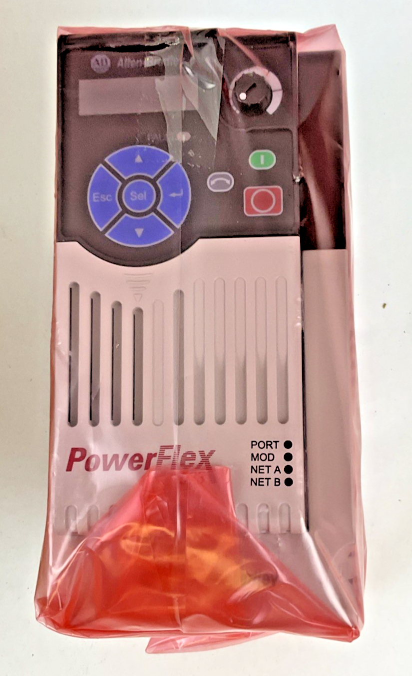 ALLEN BRADLEY 25A-V4P8N104 AC DRIVE 132V 1PH SER.B 1HP FW:3.001 4.8A2