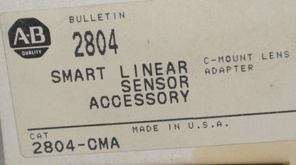 ALLEN-BRADLEY 2804-CMA, Ser. A C-MOUNT LENS ADAPTER for SMART LINEAR SENSOR1