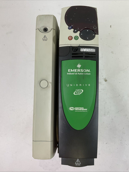 EMERSON CONTROL TECHNIQUES SP2402 UNIDRIVE INPUT 380-480V OUTPUT 0-480V 16.5/21A0