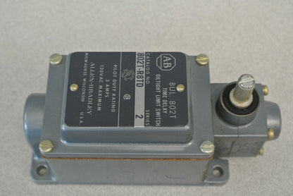 ALLEN-BRADLEY 802T-R8TD TIME DELAY LIMIT SWITCH / OFF-DELAY / CCW / NEW SURPLUS4