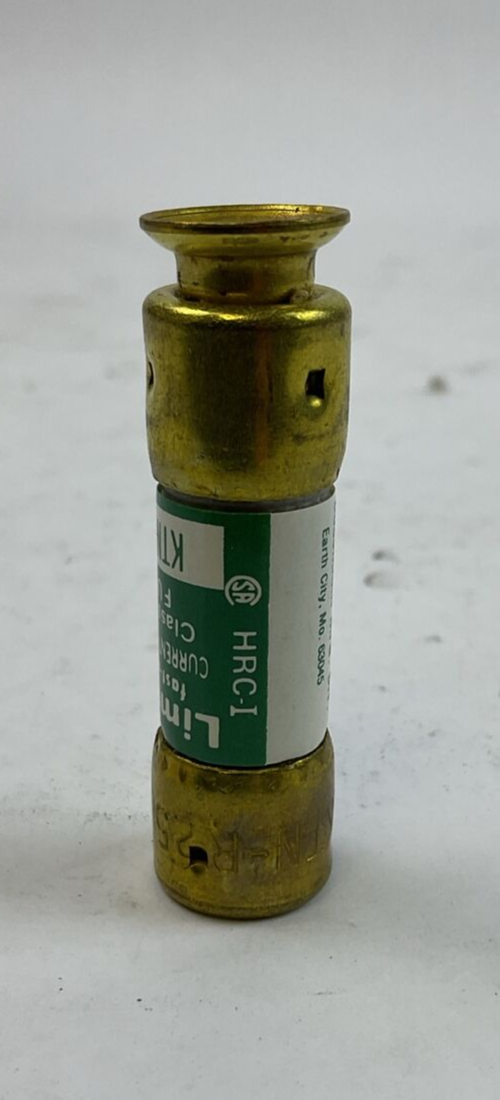 BUSS LIMITRON KTN-R 25 FAST ACTING FUSE 25AMP 250VAC CLASS RK 1 (LOT OF 8)5