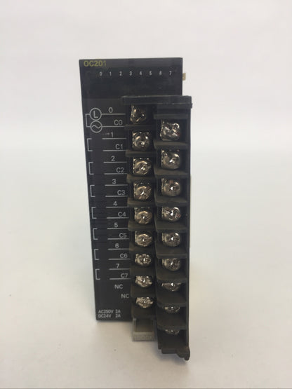 OMRON CJ1W-OC201 OUTPUT UNIT 24VAC1