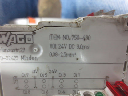 WAGO 750-600, 750-517, 750-430, 750-602, 750-530, 750-347 ASS'Y (QTY's BELOW)8