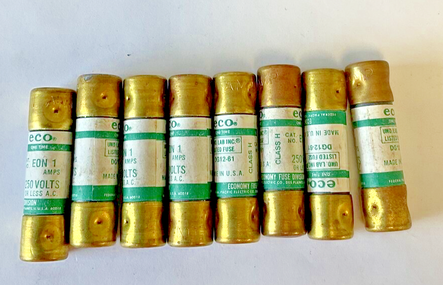 ECONOMY ECO EON 1 FUSE 250VAC 1A***LOTOF8****0