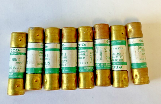ECONOMY ECO EON 1 FUSE 250VAC 1A***LOTOF8****0