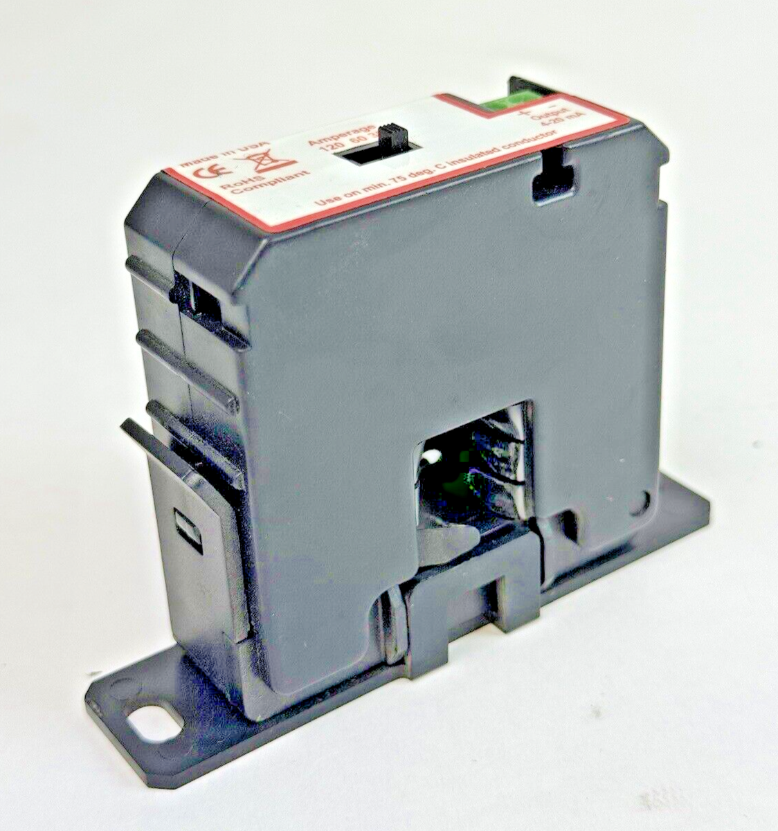 DWYER - SCT10-100 - ANALOG CURRENT TRANSDUCER - 6000VAC, 120/60/30 A, 4-20mA0