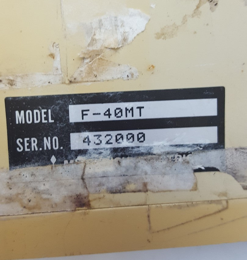 MITSUBISHI MELSEC F-40M PLC PROGRAMMABLE CONTROL MODULE F-40MR-UL2