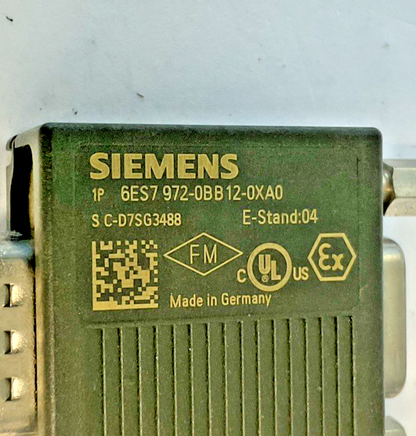 SIEMENS 6ES7 972-0BB12-0XA0 PROFIBUS BUS CONNECTOR****LOTOF6****1