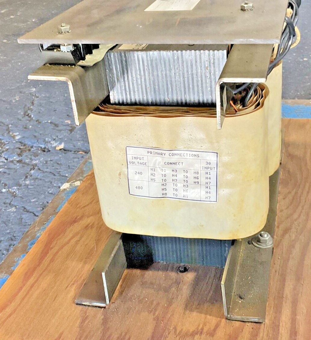 ALLEN BRADLEY 1388-T050DR TRANSFORMER 60HZ 240/480VAC 3PHASE 5KVA4