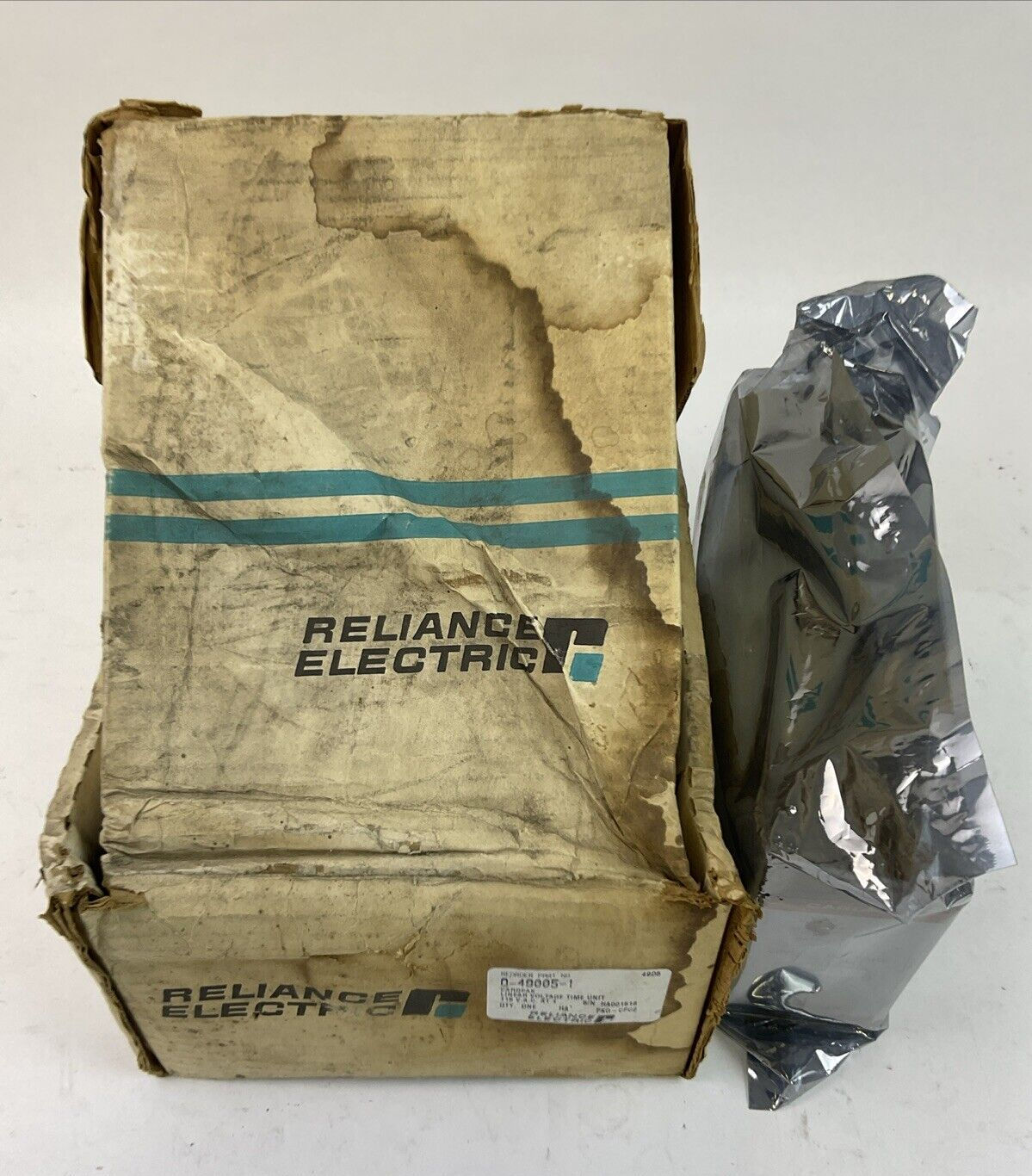 RELIANCE ELECTRIC O-49005-1 CARDPAK LINEAR VOLTAGE TIME UNIT 115VAC 0-49005-10