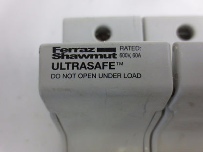 FERRAZ SHAWMUT US6J3I / M211381 FUSE HOLDER - 600V, 60A 1