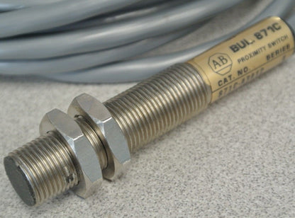 ALLEN-BRADLEY 871C-A3A12 CYLINDRICAL INDUCTIVE PROXIMITY SWITCH / 10-30VDC 3mm0