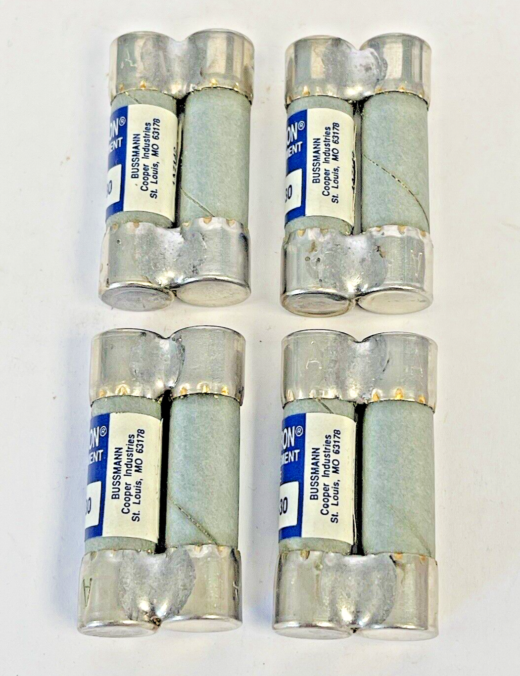 BUSSMANN - *BOX OF 4* - FNA-30 - FUSETRON - DUAL-ELEMENT FUSES2