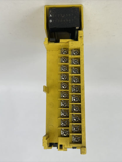 FANUC AIA16G A03B-0807-C107 16PT 115VAC INPUT MODULE I/O MODEL A0