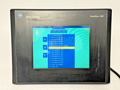 ALLEN-BRADLEY - 2711-T10C8 SER. C/FRN 4.48 - PANELVIEW 1000 ASSEMBLED TERM0