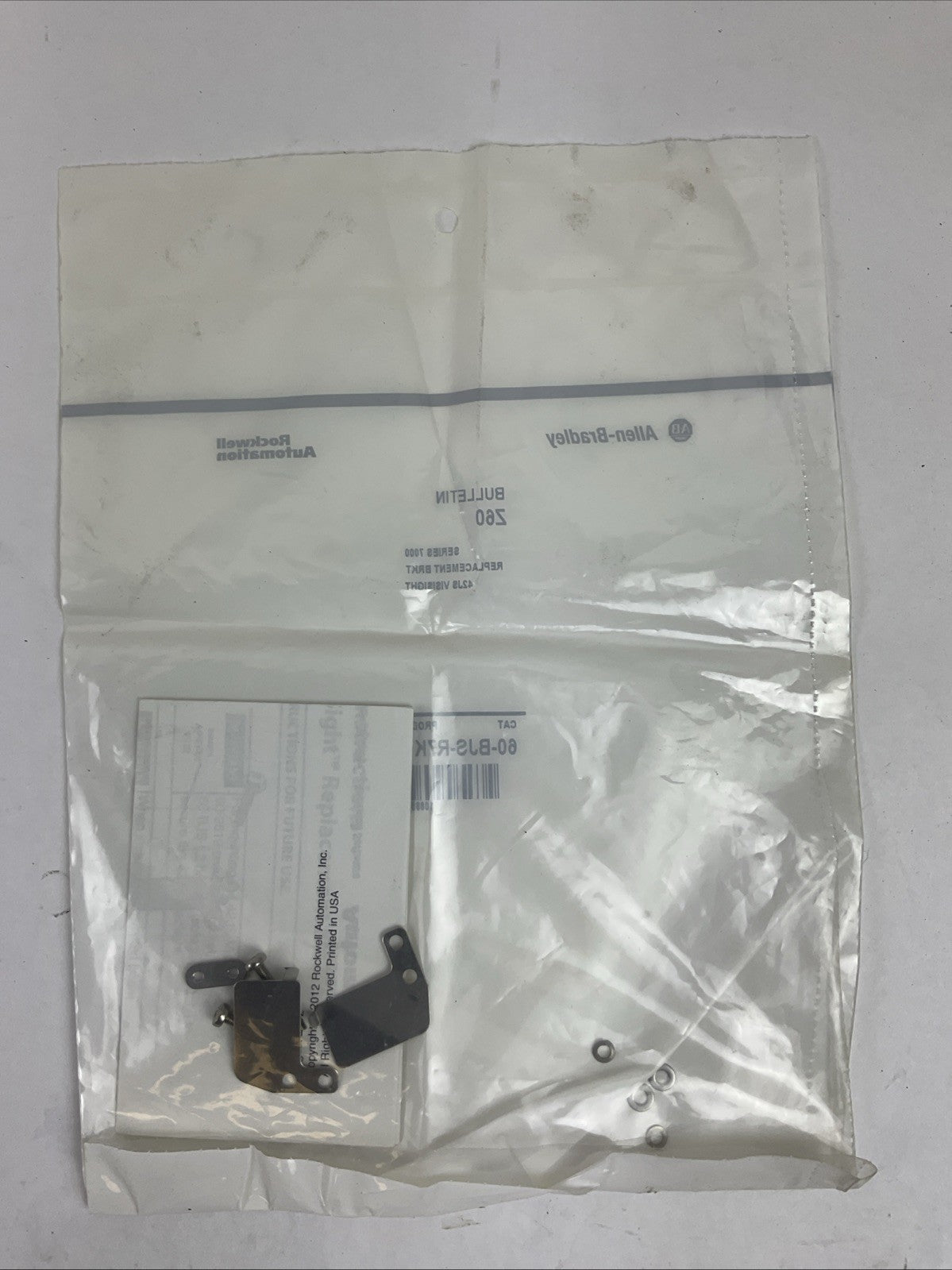 ALLEN BRADLEY 60-BJS-R7K SER A SERIES 7000 REPLACEMENT BRKT 42JS (LOT OF 3)2