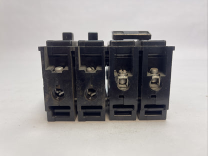 CUTLER HAMMER / WESTINGHOUSE HQP2020 CIRCUIT BREAKER 20A 2P 120/240VAC(LOT OF 2)1