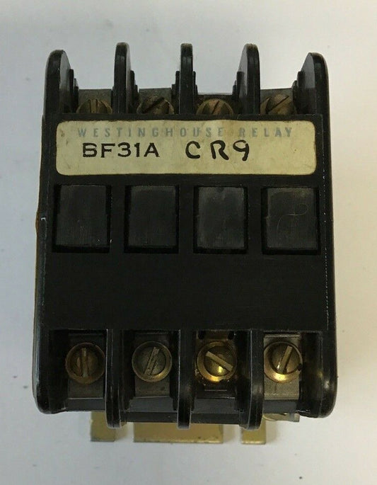 WESTINGHOUSE  BF31A CONTROL RELAY 300VAC 10A 135A582G010