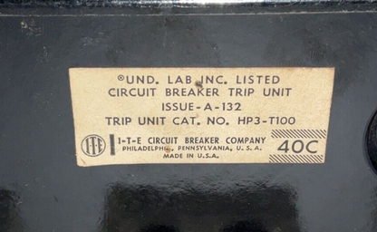 ITE HP3-T100 CIRCUIT BREAKER TRIP UNIT 1000A3