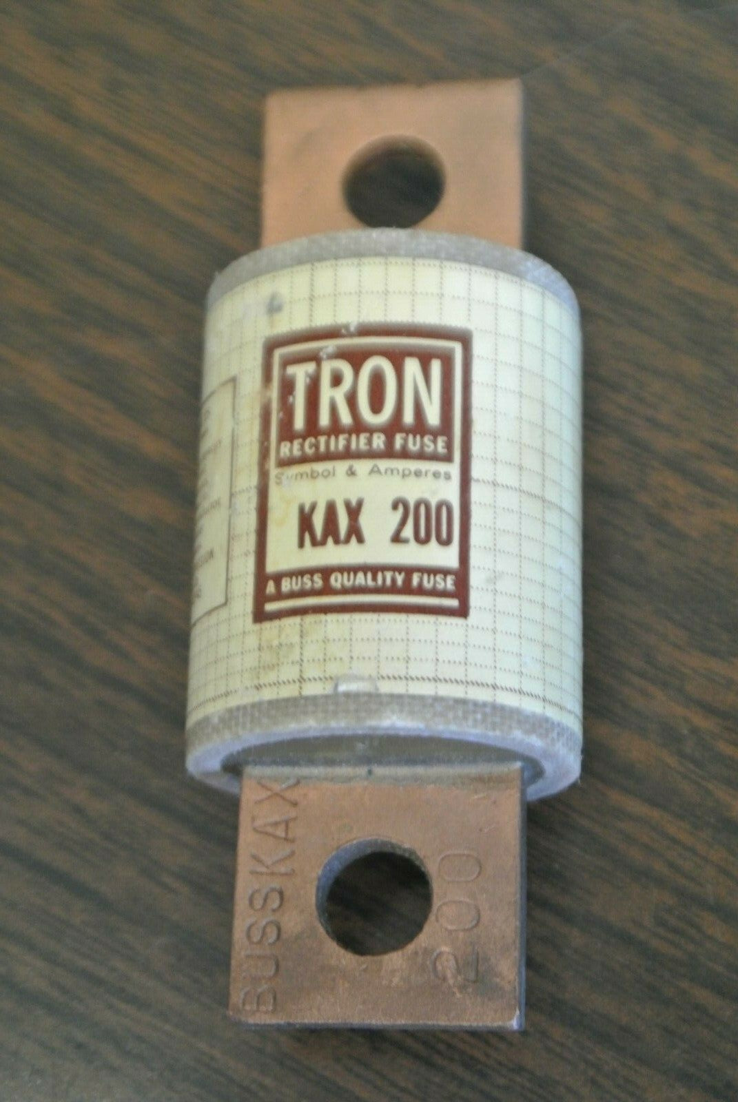 BUSS / BUSSMANN KAX200 RECTIFIER FUSE / 200A / 250V / NEW SURPLUS0