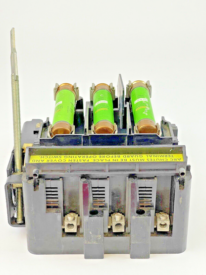 FUSETRON - FRS-R-45 (LOT OF 3) -600VAC 45A FUSES WITH ALLEN BRADLEY 1494V-DS60 A6