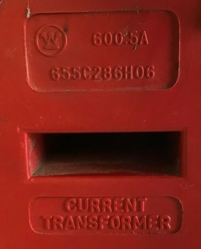 WESTINGHOUSE 655C286H06 CURRENT TRANSFORMER 600:52