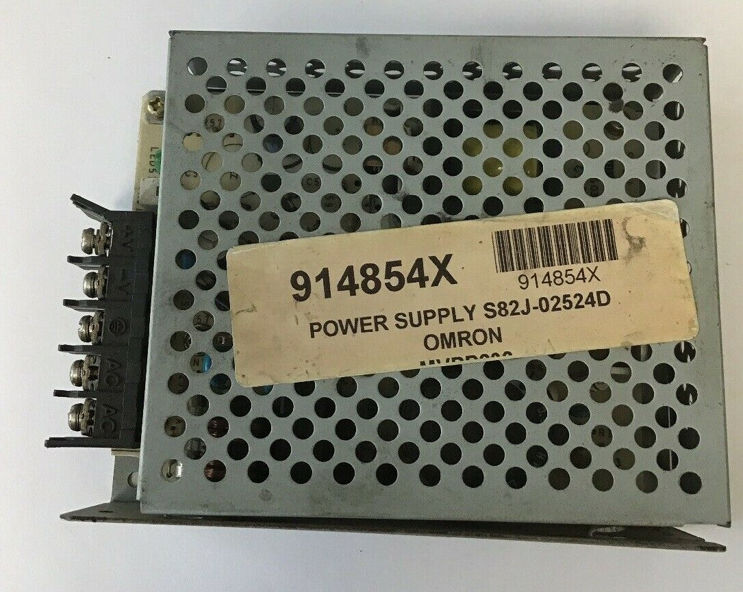 Omron S82J-02524D DC Power Supply 24 VDC 1.1A (BROKEN PLASTIC)0
