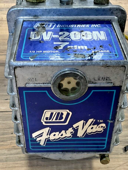 MARATHON ELECTRIC 10215-133 VACUUM PUMP 1/2HP 1725RPM 7.5FLA6