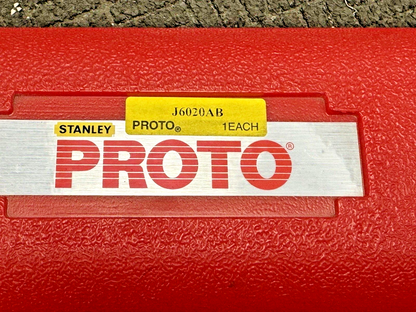 PROTO - J6020AB - 3/4" DR HEAD MICROMETER ADJUSTABLE TORQUE WRENCH - 120-600 LBS1