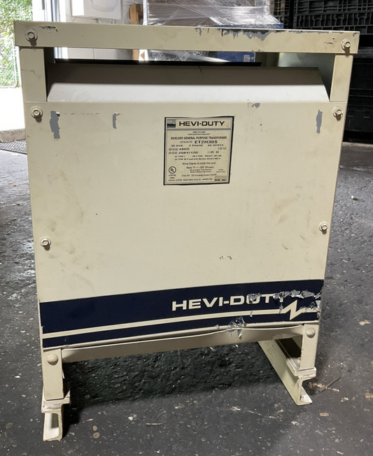 EGS HEVI-DUTY ET2H30S 30KVA 3PH 60HZ HV 480D LV208Y/120 LV AMPS 84 TRANSFORMER0
