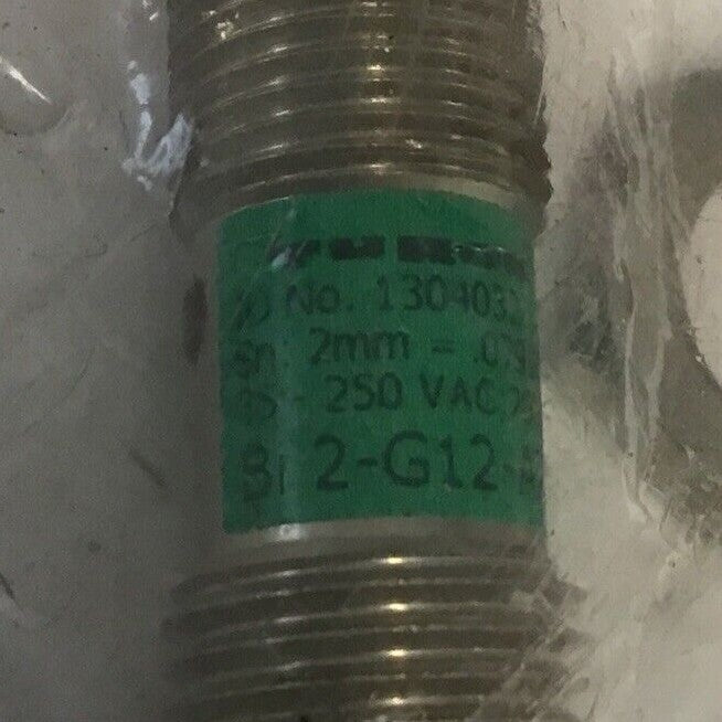 TURCK BI 2-G12-AZ33X-B3131 PROXIMITY SWITCH SENSOR 250VAC 200MA2