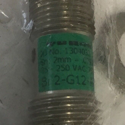 TURCK BI 2-G12-AZ33X-B3131 PROXIMITY SWITCH SENSOR 250VAC 200MA2