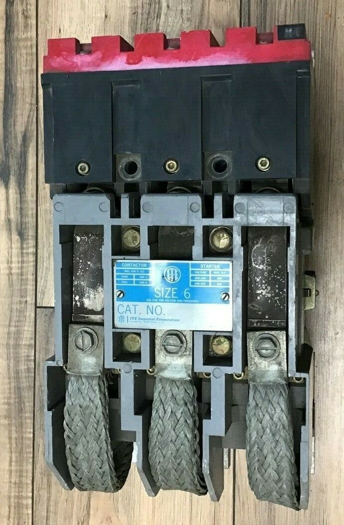 ITE MOTOR STARTER SIZE 6 600VAC 600A 400HP W/O COIL0