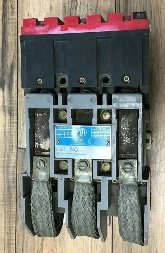 ITE MOTOR STARTER SIZE 6 600VAC 600A 400HP W/O COIL0