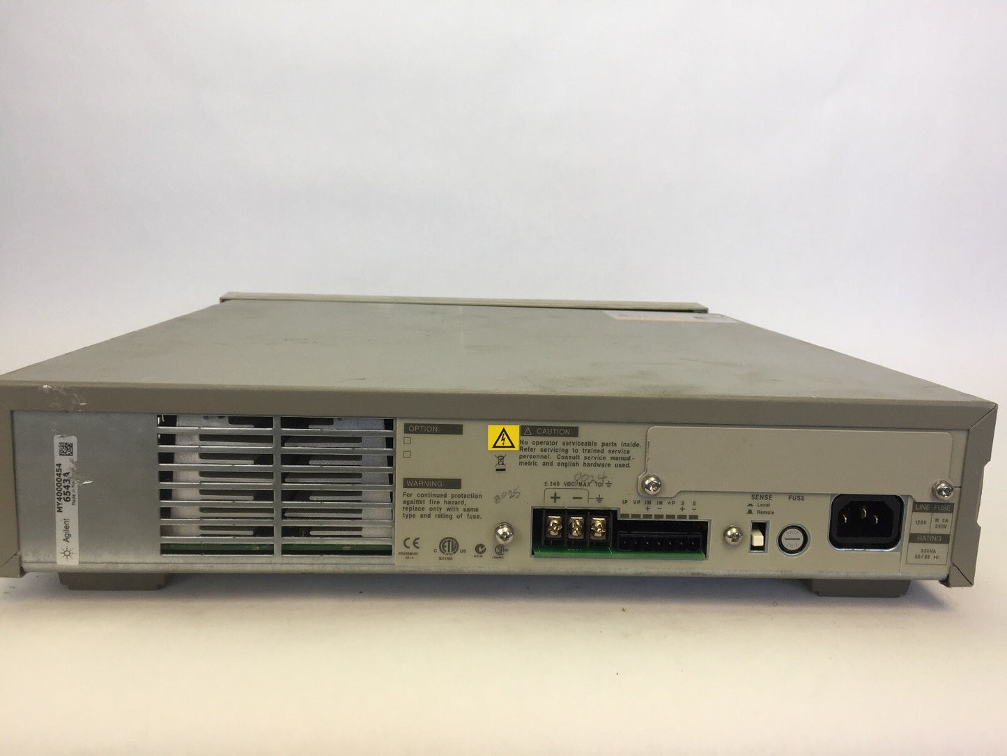 AGILENT 6543A DC POWER SUPPLY 0-35V/ 0-6A 6
