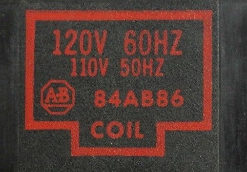 ALLEN-BRADLEY 84AB86 OPERATING COIL - 110V, 50Hz, 120V, 60Hz  NEW SURPLUS NO BOX1