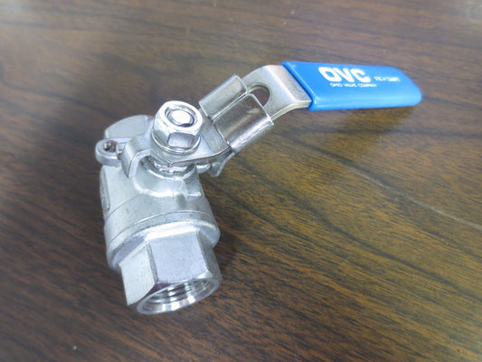 OVC OHIO VALVE COMPANY FIG # 2266FT BALL VALVE 1/2 CF8M 2000WOG - NEW SURPLUS 0